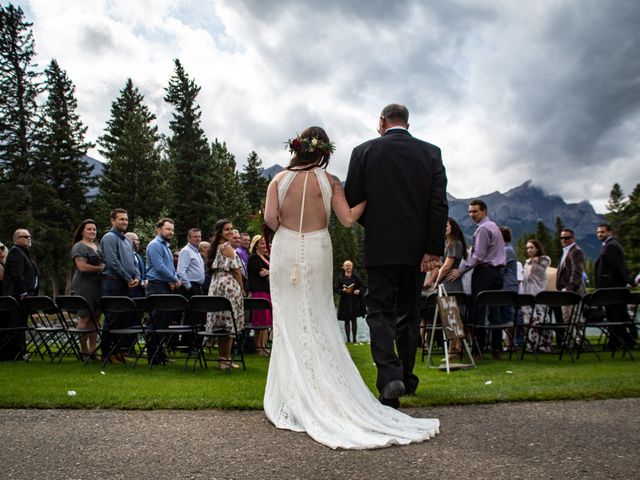 Carl and Liza&apos;s wedding in Canmore, Alberta 32