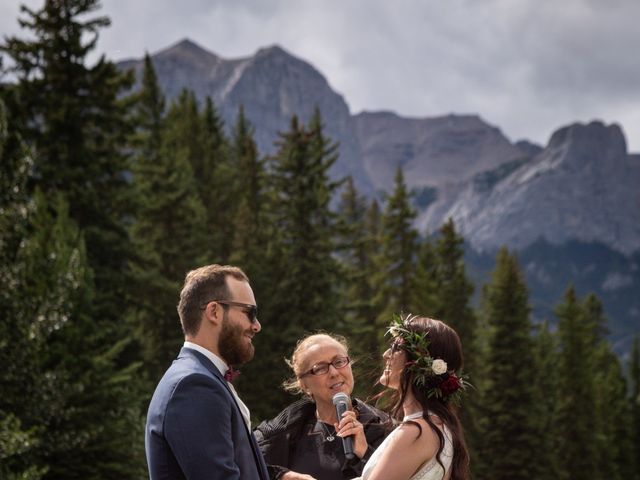 Carl and Liza&apos;s wedding in Canmore, Alberta 44