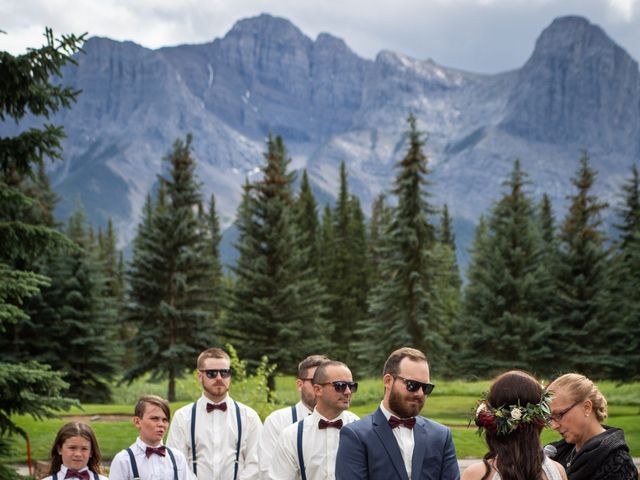 Carl and Liza&apos;s wedding in Canmore, Alberta 45