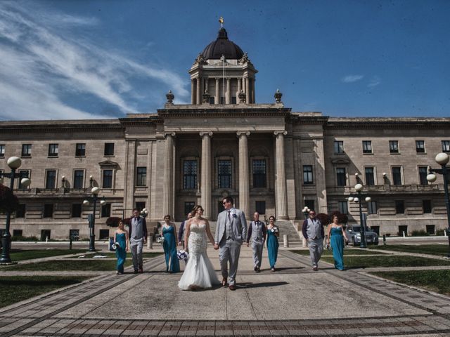 Samantha and Jared&apos;s wedding in Winnipeg, Manitoba 85