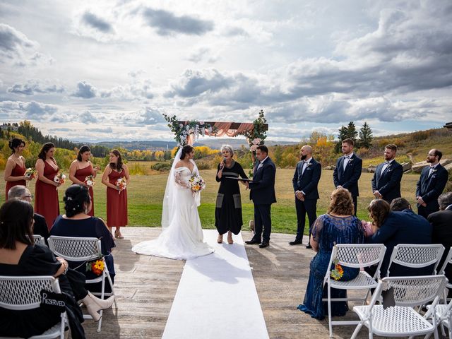 Angelina and Tim&apos;s wedding in Cochrane, Alberta 14