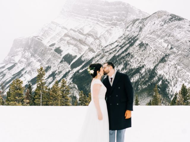 Dan and Amy&apos;s wedding in Banff, Alberta 7