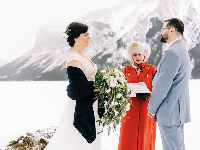 Dan and Amy&apos;s wedding in Banff, Alberta 14