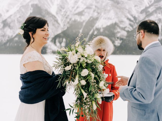 Dan and Amy&apos;s wedding in Banff, Alberta 16