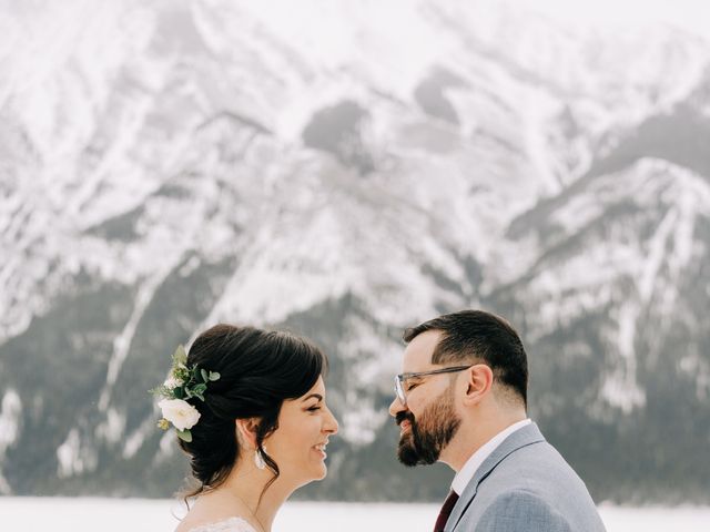 Dan and Amy&apos;s wedding in Banff, Alberta 25