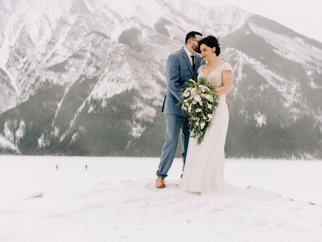 Dan and Amy&apos;s wedding in Banff, Alberta 26