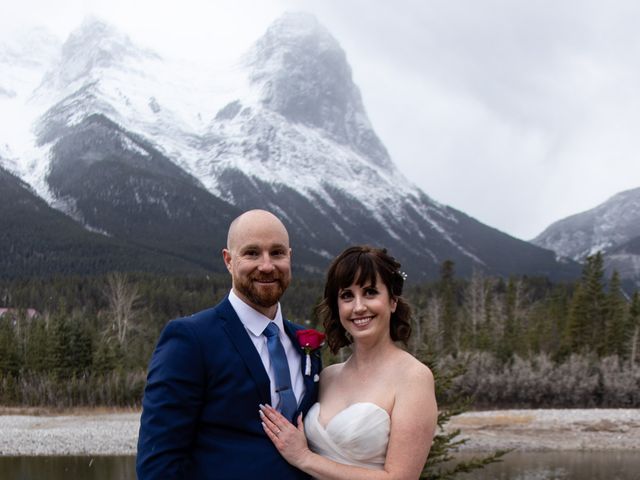 Jamie and Maryanne &apos;s wedding in Canmore, Alberta 1