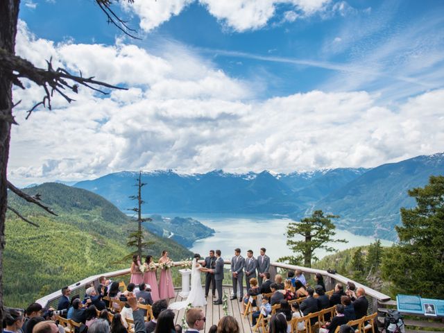 Milos and Rebekah&apos;s wedding in Squamish, British Columbia 2