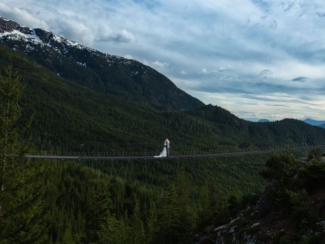 Milos and Rebekah&apos;s wedding in Squamish, British Columbia 4