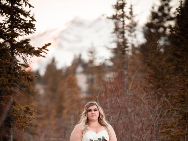 Chris and Katelyn&apos;s wedding in Canmore, Alberta 7