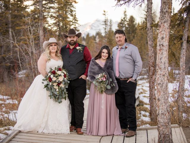 Chris and Katelyn&apos;s wedding in Canmore, Alberta 10