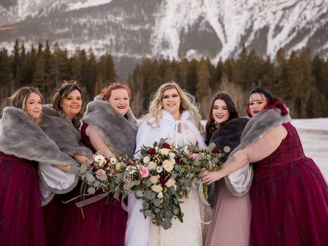 Chris and Katelyn&apos;s wedding in Canmore, Alberta 19