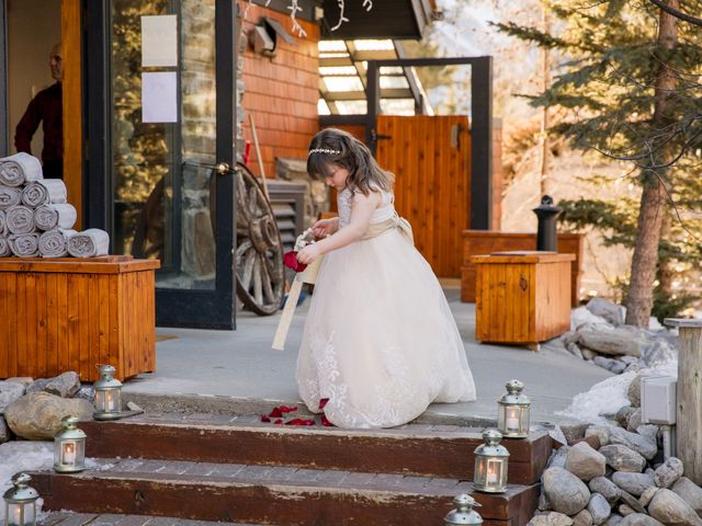 Chris and Katelyn&apos;s wedding in Canmore, Alberta 40