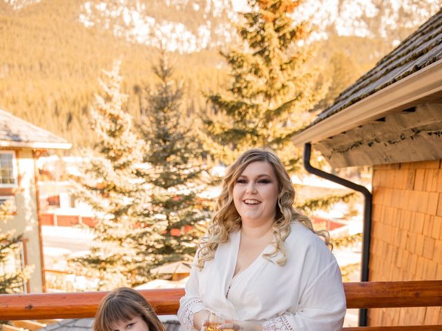 Chris and Katelyn&apos;s wedding in Canmore, Alberta 45