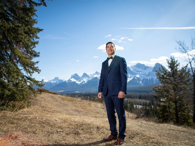 Carson and Lynne&apos;s wedding in Canmore, Alberta 5