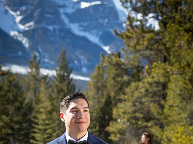 Carson and Lynne&apos;s wedding in Canmore, Alberta 1