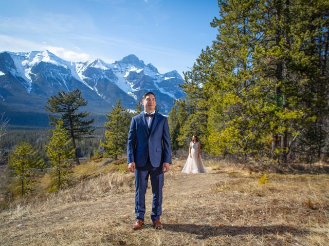 Carson and Lynne&apos;s wedding in Canmore, Alberta 7