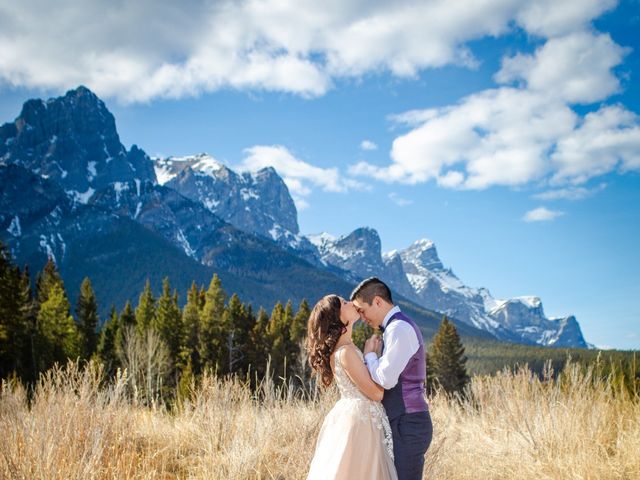 Carson and Lynne&apos;s wedding in Canmore, Alberta 2