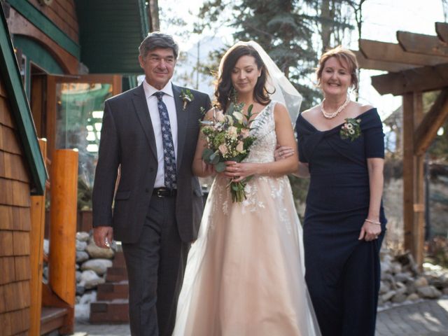 Carson and Lynne&apos;s wedding in Canmore, Alberta 19