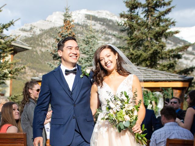 Carson and Lynne&apos;s wedding in Canmore, Alberta 21