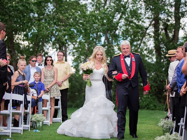 Tory and Brittany&apos;s wedding in High River, Alberta 11