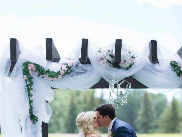 Tory and Brittany&apos;s wedding in High River, Alberta 17