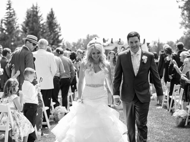 Tory and Brittany&apos;s wedding in High River, Alberta 19