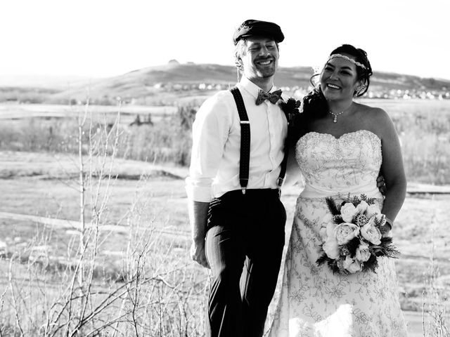 Dan and Sue&apos;s wedding in Turner Valley, Alberta 4