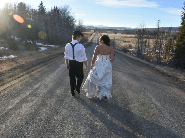 Dan and Sue&apos;s wedding in Turner Valley, Alberta 7