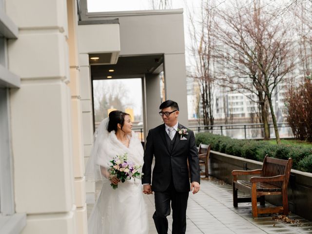 Kevin and Elaine's wedding in Richmond, British Columbia 1