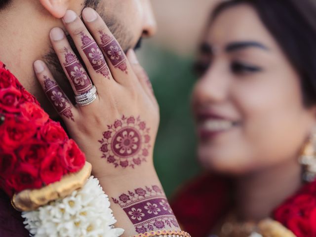 Bilal and Abinaya's wedding in Brampton, Ontario 13