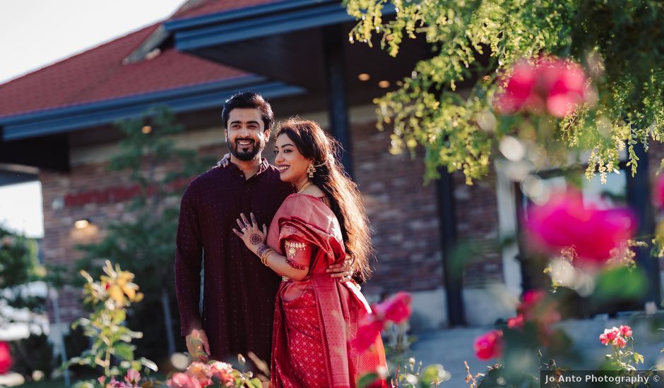 Bilal and Abinaya's wedding in Brampton, Ontario