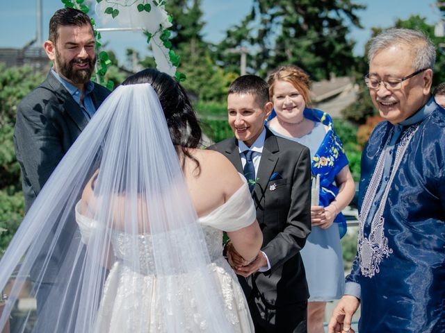 Nick and Camille's wedding in Surrey, British Columbia 34