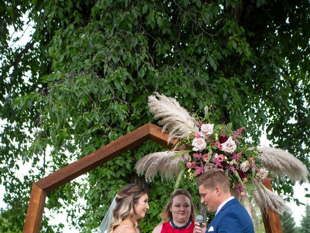 Kurtis and Bri&apos;s wedding in Calahoo, Alberta 27