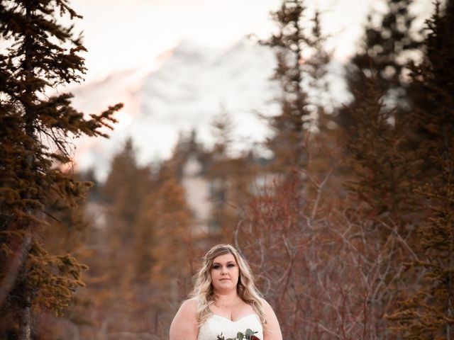 Chris and Katelyn&apos;s wedding in Canmore, Alberta 20