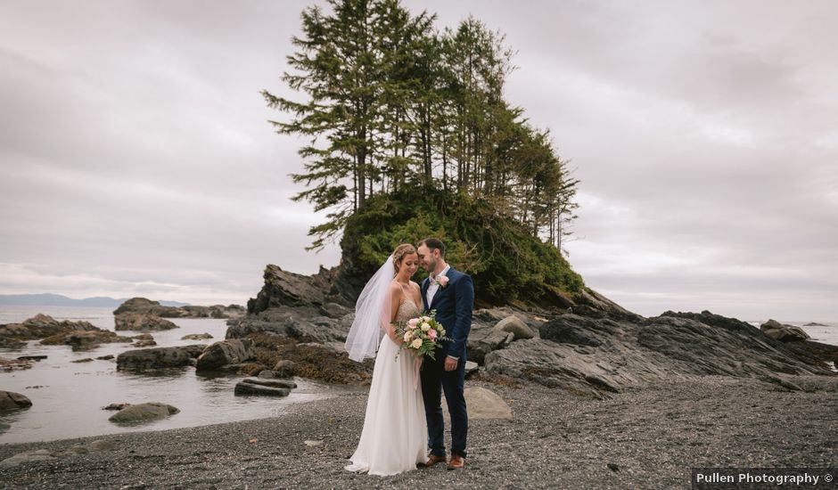 Ryan and Meagan's wedding in Port Renfrew, British Columbia
