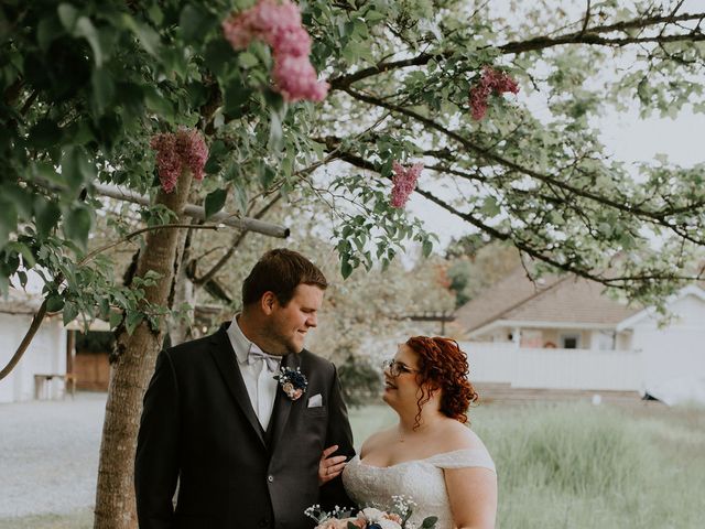 Todd and Ashleigh&apos;s wedding in Fort Langley, British Columbia 24