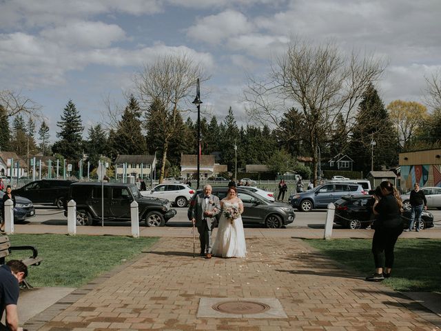 Todd and Ashleigh&apos;s wedding in Fort Langley, British Columbia 32