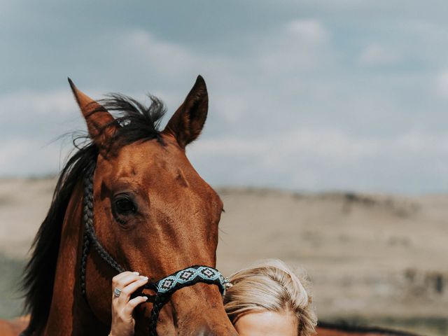 Mallorie and Dan&apos;s wedding in Pincher Creek, Alberta 24