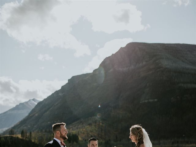 Julien and Meagan&apos;s wedding in Waterton Park, Alberta 18
