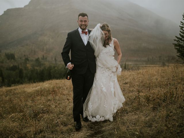 Julien and Meagan&apos;s wedding in Waterton Park, Alberta 23
