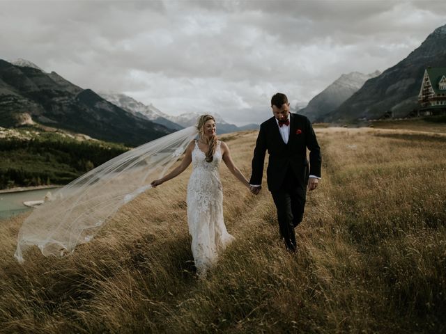 Julien and Meagan&apos;s wedding in Waterton Park, Alberta 29