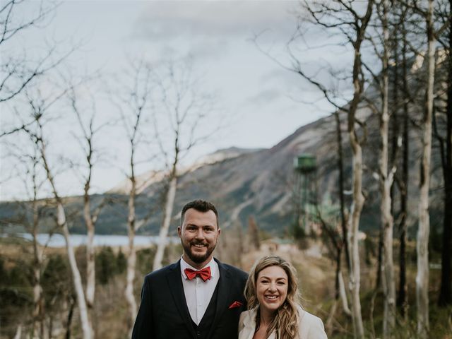Julien and Meagan&apos;s wedding in Waterton Park, Alberta 35
