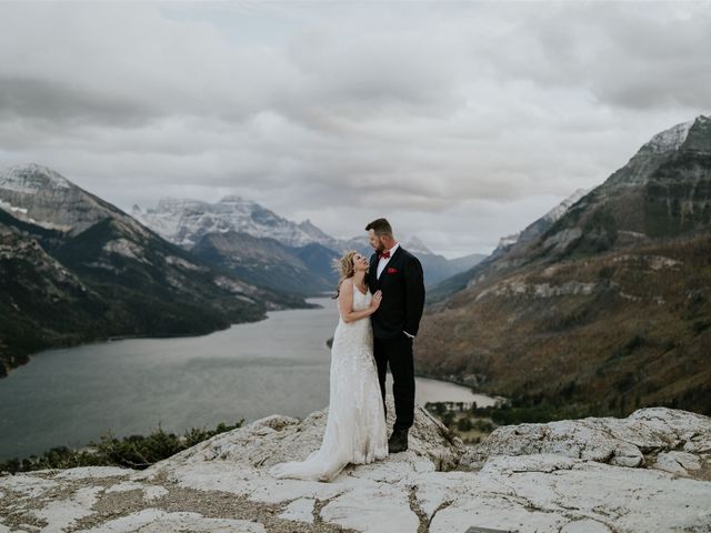Julien and Meagan&apos;s wedding in Waterton Park, Alberta 40
