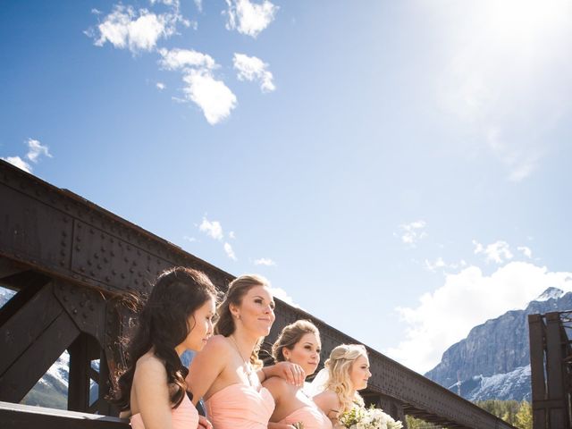 David and Vanessa&apos;s wedding in Canmore, Alberta 45