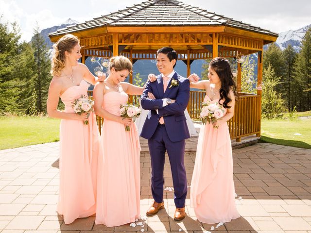 David and Vanessa&apos;s wedding in Canmore, Alberta 47