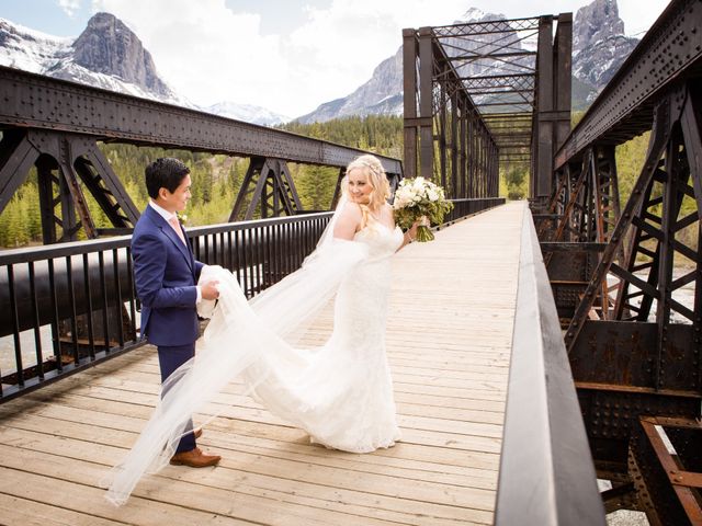 David and Vanessa&apos;s wedding in Canmore, Alberta 61