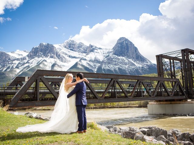 David and Vanessa&apos;s wedding in Canmore, Alberta 67