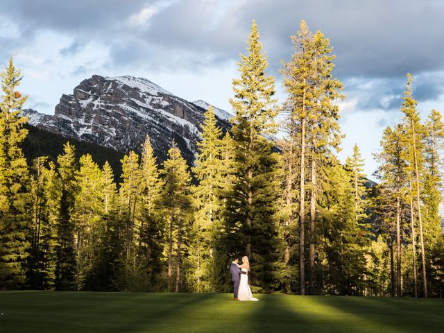 David and Vanessa&apos;s wedding in Canmore, Alberta 77