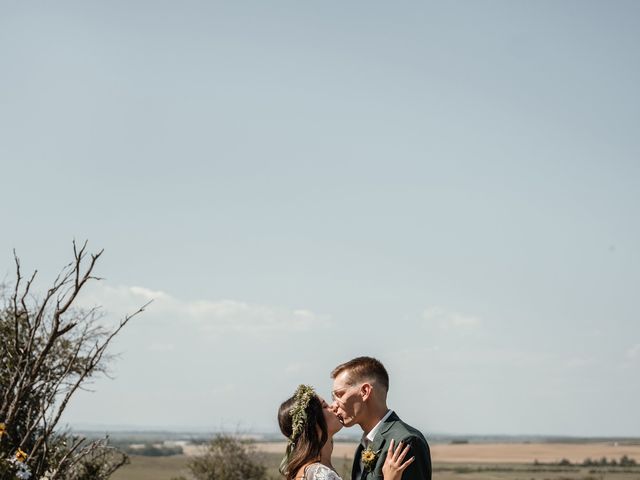 Darian and Evan&apos;s wedding in Cochrane, Alberta 26